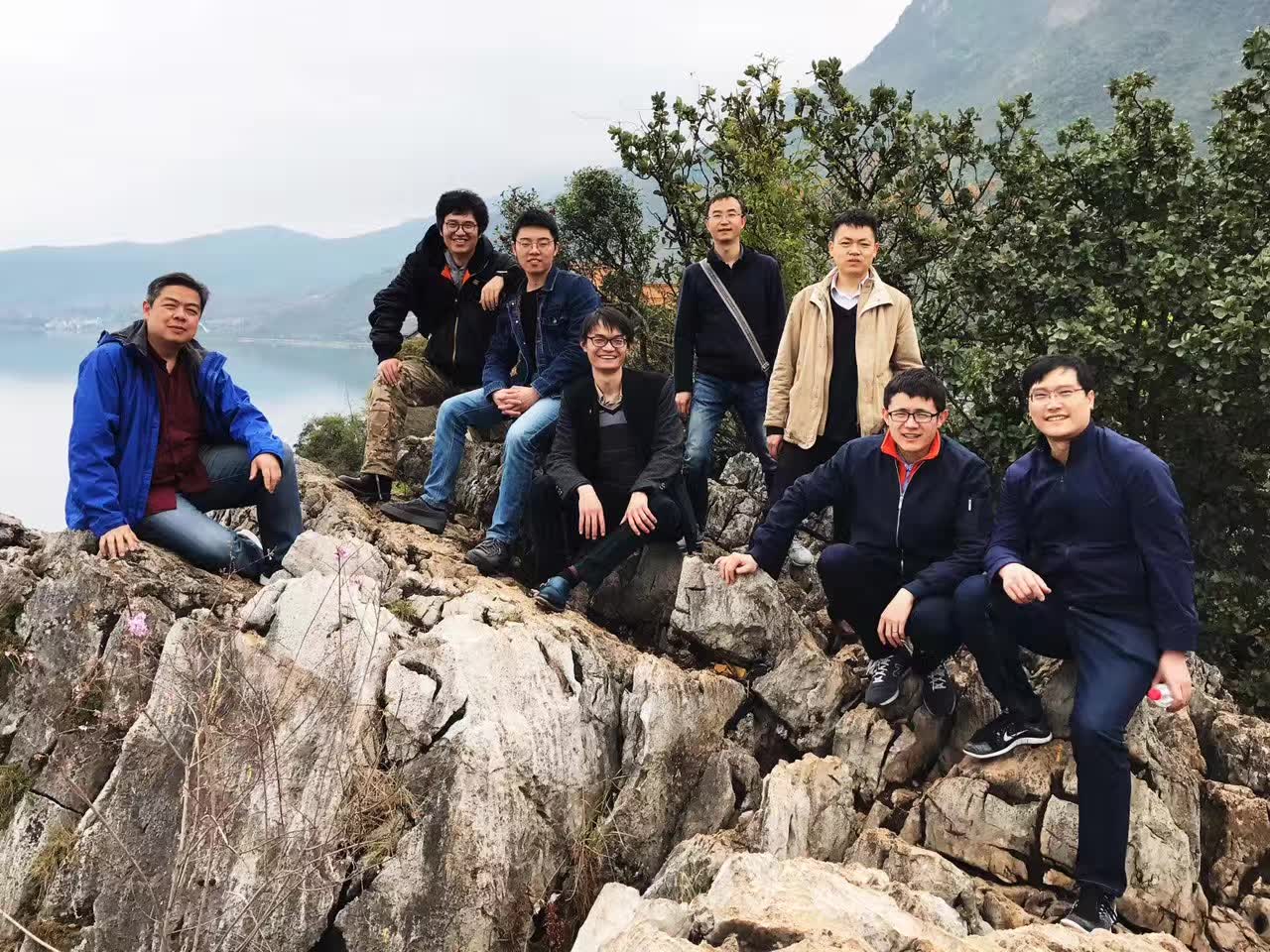 2017抚仙湖团队全家福